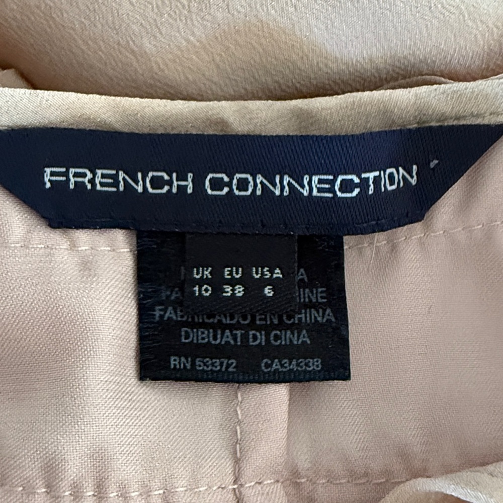French Connection | Silk Ruffle Dress - Picture 6 of 8